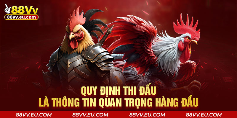 Quy định thi đấu là thông tin quan trọng hàng đầu Quy định thi đấu là thông tin quan trọng hàng đầu tại 88VV
